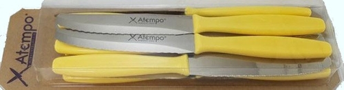 PACK 6 UNIDADES CUCHILLO POSTRE/MESA INYECCION 160-11