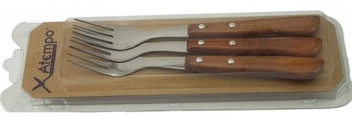 PACK 3 TENEDORES CHULETEROS - DOBLE BLISTER 123-09-03