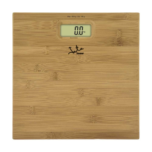 BASCULA ELECT. MOD 489 150KG SUPERFICIE BAMBU VISOR LCD