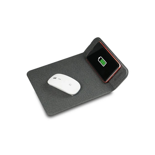 ALFOMBRILLA SUBBLIM MOUSEPAD WIRELESS CHARGER PU BLACK 10W PU01
