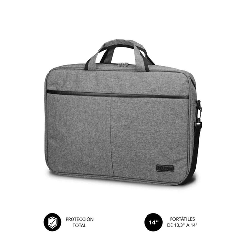 MALETIN SUBBLIM PORTATIL ELITE LAPTOP BAG 13.3-14" GREY 3ELB001