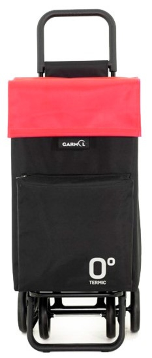 CARRO COMPRA 10015TG5 TRAVEL 780 NEGRO-ROJO C-783
