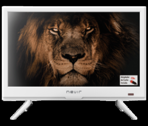 TV LED 40.64cm(16")NVR-7716-16RD2-B DVB-T2HD ADAPTADOR MECHERO BLANCO