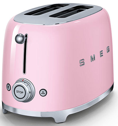TOSTADOR TSF-01-PKEU ROSA 950W 2RANURAS 6NIV