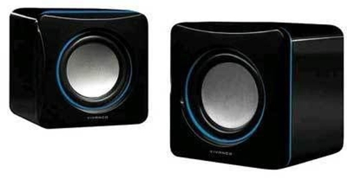ALTAVOCES VIVANCO ESTEREO INFOR 2 UN NEGRO/AZUL 31925