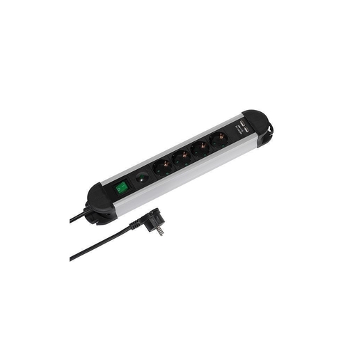 REGLETA VIVANCO ALU 4WAY POWER EPLS 4USB ALU (37658)