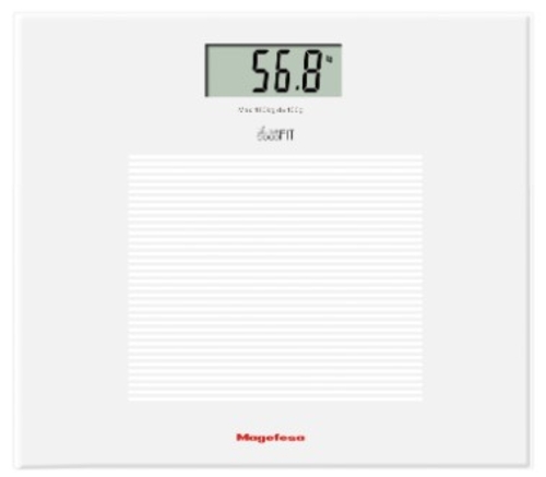 BASCULA BAÑO GOODFIT MGF-1501 PESO MAX. 180KG PANT.LCD BATERIA LITIO