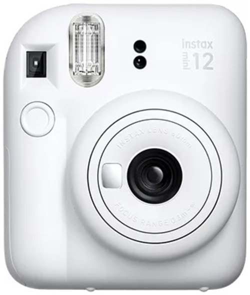 CAMARA DIGITAL FUJIFILM INSTAX MINI 12 +FILM+PORTAFOTO WHITE