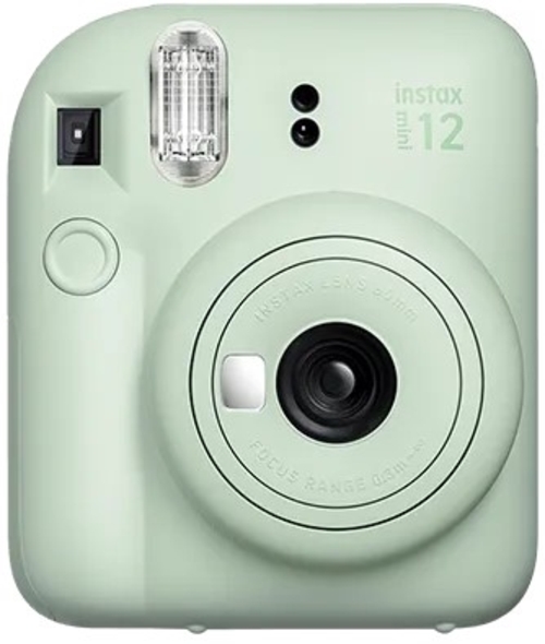 CAMARA DIGITAL FUJIFILM INSTAX MINI 12 +FILM+PORTAFOTO GREEN