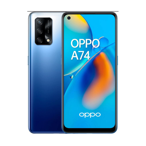 MOVIL OPPO A74 6.43"FHD 6GB RAM 128GB ROM 18/16MP BLUE