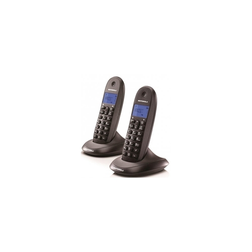 TELEFONO C1002LB+DUO NEGRO MANOS LIBRES 50 CONTACTOS 10 MELODI
