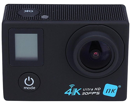 CAMARA DEPORTIVA NK AC3111-DPR NEGRO 4K 16MP WIFI