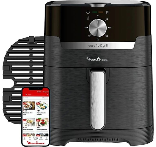 FREIDORA AIRE EZ-501810 4,2L 1400W 8 PROG.AUTOMATICOS TEMPORIZADOR 1H.