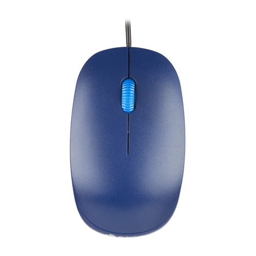 RATON FLAMEBLUE AZUL OPTICO CABLE 1000DPI SCROLL