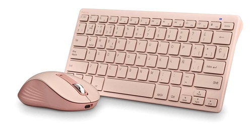 TECLADO+RATON NGS FANTASY KIT PINK SILENCIOSO RECARGABLE