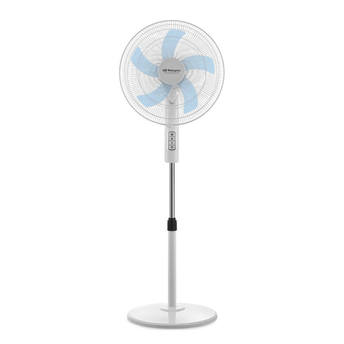 VENT. PIE SF-1040 40CM 45W 3VEL OSCIL. 5 ASPAS BLANCO