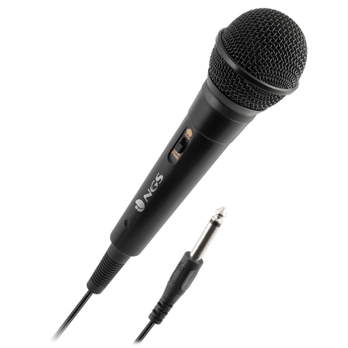 MICROFONO DE VOZ NGS SINGER FIRE 3MTS CABLE-CONECT. JACK 6,3 MM