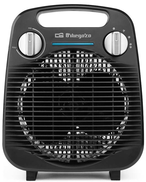 CALEFACTOR VERTICAL FH-5141 NEGRO 2000W 2POT. TEMP.REG. MODO VENTILACION