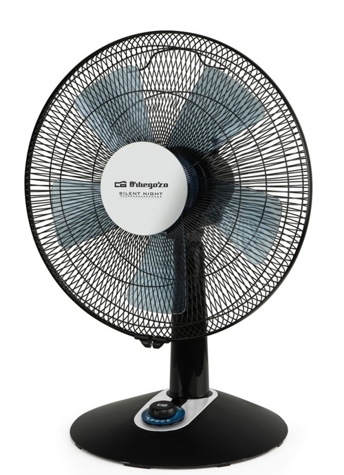 VENT. SOBREMESA TF-0149 40CM 5 ASPAS NEGRO OSCIL. MODO SILENT-TURBO