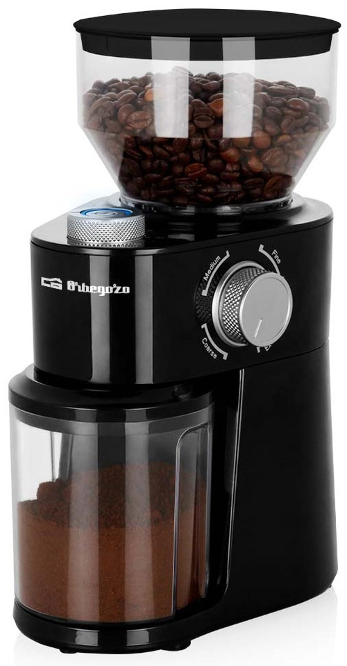 MOLINILLO CAFE MO-3400 200W MUELE HASTA 12 TAZAS NEGRO