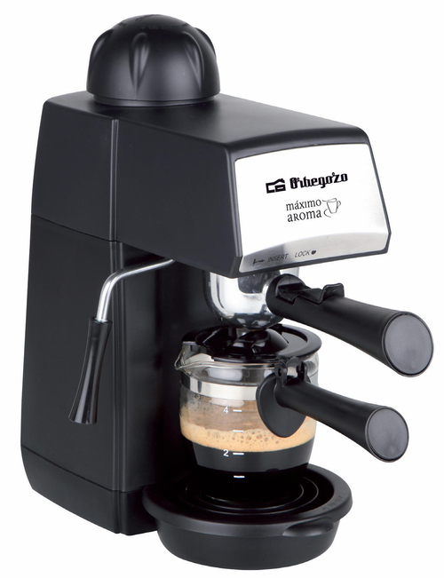 CAFETERA HIDROPRESION EXP-4600 5BARES VAPORIZADOR JARRA CRISTAL