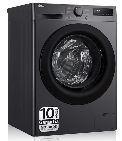 LAVAD. F4WR-5009-A6M 9KG 1400RPM VAPOR (A) INOX.GRAFITO