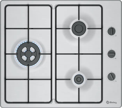 PLACA BALAY 3ETX463BB 3F 60CM GAS INOX