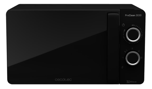 MICROONDAS PROCLEAN 3030 (01524) 20LTS. 700WTS. 6NIV.POT. TEMPORIZ.30MIN. NEGRO