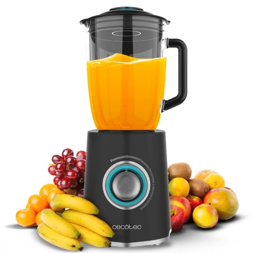 BATIDORA VASO POWER BLACK (04383) 2000W CAP. 1,5L 5VEL. 6 CUCHILLAS FUNC. TURBO