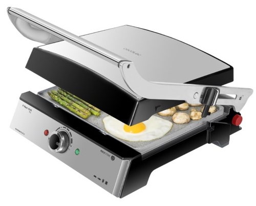 GRILL ROCK`N PRO (03026) 2000W REV. PIEDRA ROCKSTONE A.INOX. APERTURA 180º