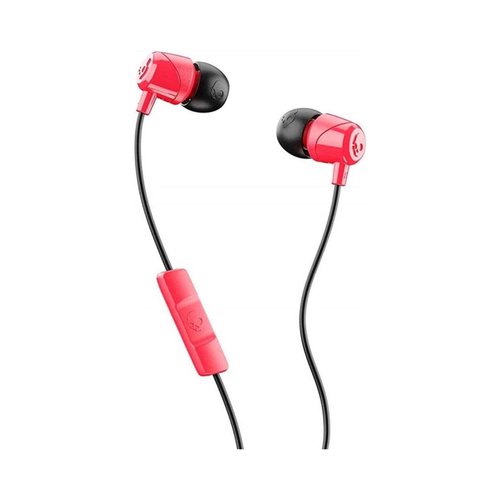 AURICULARES SKULLCANDY JIB MIC RED BLACK IN-EAR