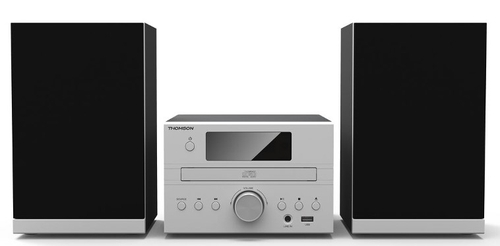 MICROCADENA THOMSON MIC122BT BLUETOOTH 50W CON RADIO CD/MP3/USB/ PLATA