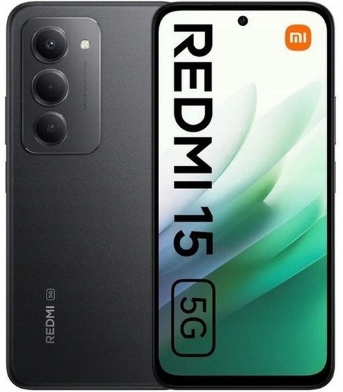 MOVIL XIAOMI REDMI 15 5G 8GB RAM 256GB ROM BLACK