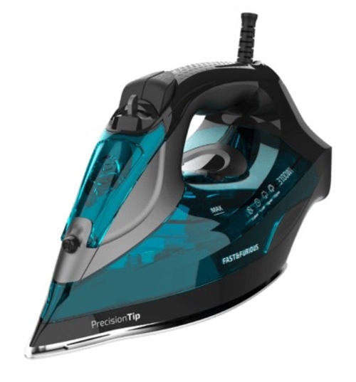 PLANCHA VAPOR FAST&FURIOUS 5055 3100W G.VAPOR 255G/MIN. SUELA CERAMICA (05570)