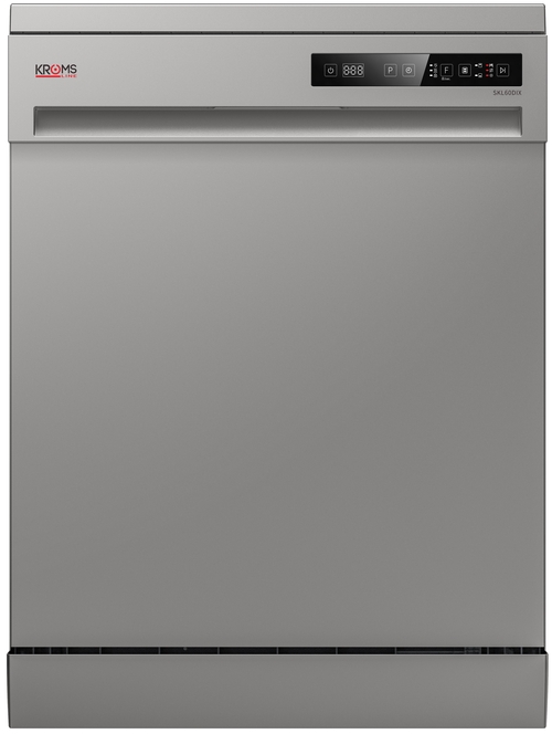 LAVAV. SKL-60-DIX 14CUB. 6 PROG. SILVER (E) DISPLAY LED