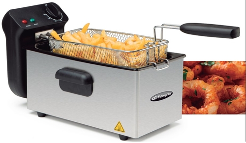 FREIDORA FDR-36 3L 2000W TERM. 190º TAPA CON VENTANA