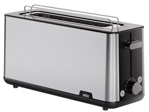TOSTADOR HT-1610-BK 1030W 1RANURA INOX. 8 NIV. POTENCIA
