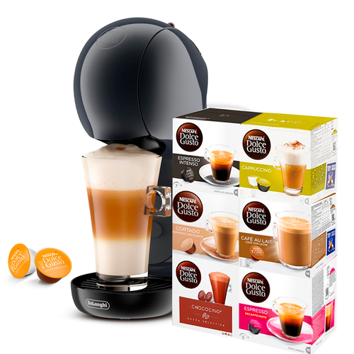 PACK CAFETERA EDG-210-AB + 6 ESTUCHES CAFE