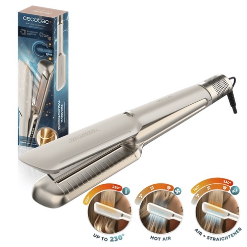 PLANCHA PELO AIR LISSE CHAMPAGNE (100989) IONICO 1600W REV.CEERAMICO