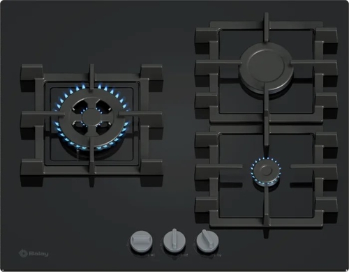 PLACA BALAY 3ETG563QB 3F 60CM GAS BUT INT NEGRO