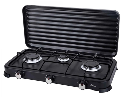 HORNILLO GAS JECG-2703 3 QEUMADORES PORTATIL TAPA CUERPO PINT. EPOXI