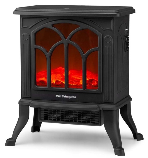 CHIMENEA ELECTR. CM-9020 1500W 2POT. EFECTO FUEGO REAL TERM.REGUL.