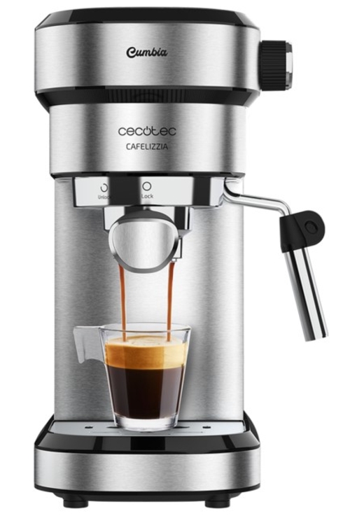 CAFETERA EXPRESSO CAFELIZZIA 20 BARES 1350W DEPOSITO 1,2LTS. VAPORIZADOR (01582)