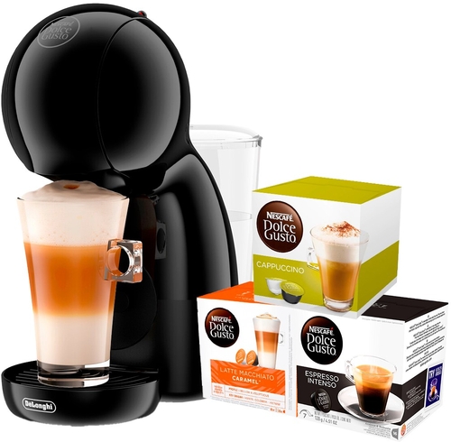 PACK CAFETERA EDG-210-AB + 3 ESTUCHES CAFE