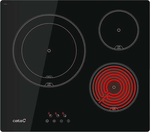 VITRO TD-6003-BK/B 3F 9NIV. POT. ZONA 27CM. CONTROL TACTIL (08063411)