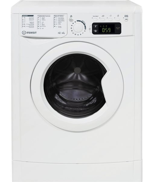 LAVASECAD. EWDE-751251-W SPT/N 7KG-5KG 1200RPM (E/F)(B) DISPLAY GRANDE.