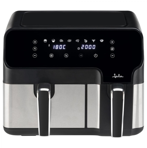 FREIDORA AIRE JEFR-1228 2700W  9LTS. 2CUBAS 8 FUNC.COCCION