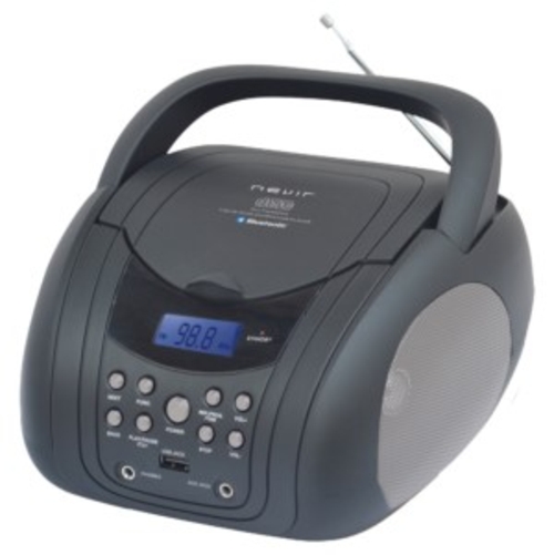 RADIO-CD MP3 NEVIR NVR-483UB-NP NEGRO PLATA