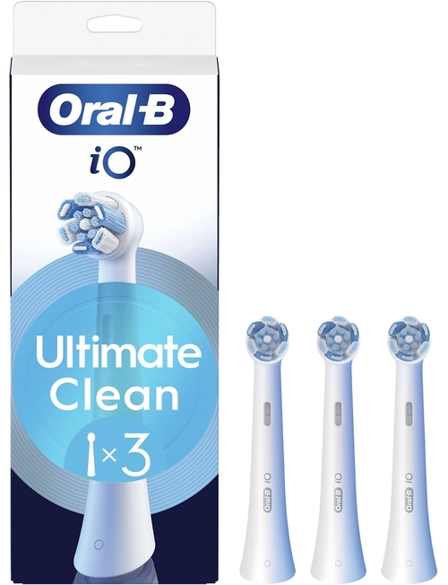 RECAMBIO CEPILLO IO ULTIMATE CLEAN BLANCO X3