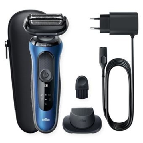 AFEITADORA SERIE-6 61-B1200S RECARGA 50MIN USO SECO/MOJADO DISPLAY LED